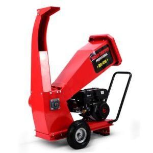 6.5HP Wood Chipper Shredder with Ce Approval Gasoline Power