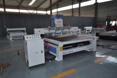 1300X2500mm Wood Cutting Engraving CNC Machine Router with Rotary Attachment