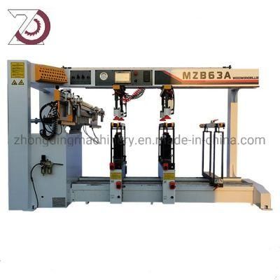 Three-Row Multiple Woodworking Drilling Machine Zd Boring Table