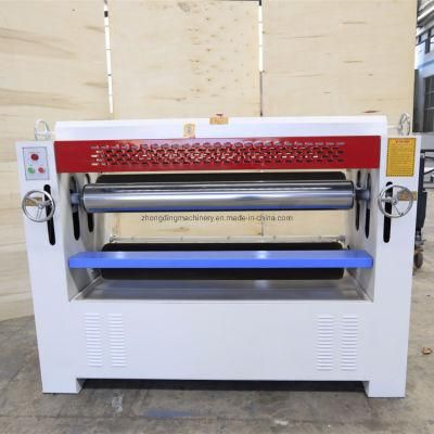 Woodworking 600mm Veneer Glue Spreader Single/Double Surface Gluing Machine