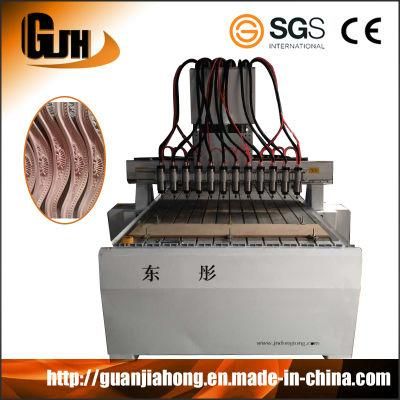 Woodworking Machine, Multi Spindle CNC Wood Router, 12 Spindle CNC Engraving Machine