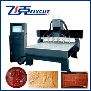 6 Heads CNC Woodworking Machine