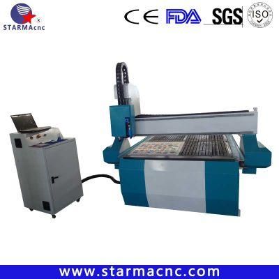 Multifunctional 1325 CNC Router /Oscillating Knife Cutting Machine for Blankets Mats Cutting