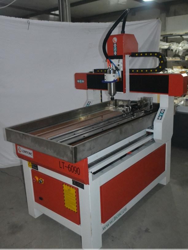 China Jinan High Stability Cheap Price 1.5kw 2.2kw Water Spindle CNC Router 6090 Cutting Engraving Wood Aluminum