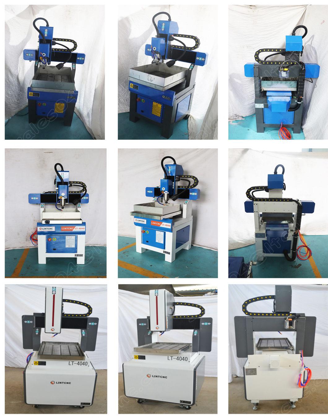 Mini 4040 6060 Whole Cast Iron Metal CNC Cutting and Engraving Machines 3D Desktop CNC Router for Wood/Acrylic/Aluminum