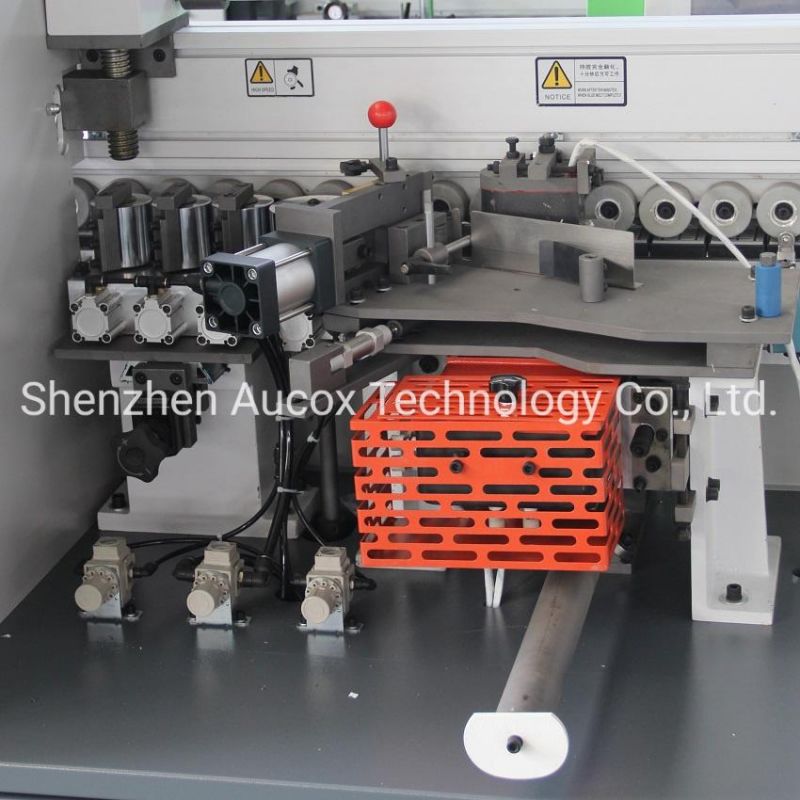 Wf360d Corner Rounding Woodworking Machinery Automatic Wood Edge Banding Machine