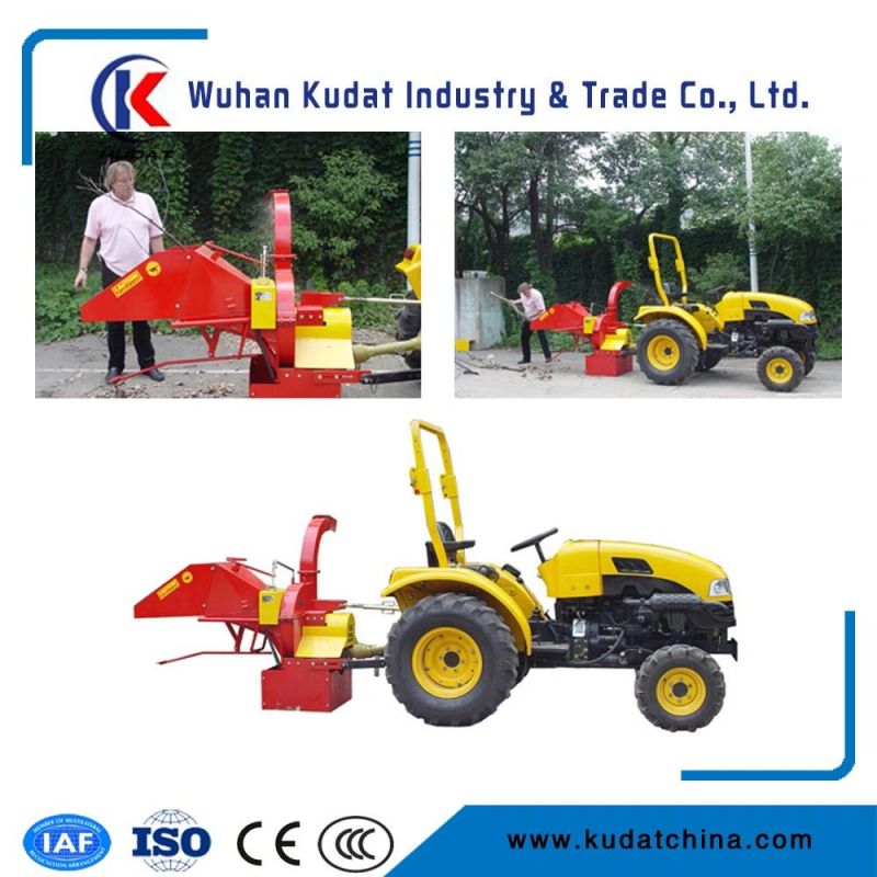 Wood Chipper 30HP Diesel Engine Driven Power Shredder