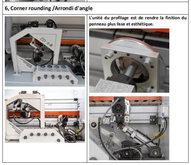 Fully Automatic Woodworking Edge Banding Machine for Cabinet Furniture Workshop