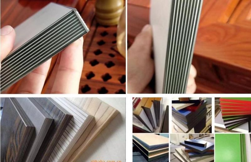 Full Automatic Woodworking Furniture PVC Veneer Corner Rounding Trimming Edge Banding Bander Machine