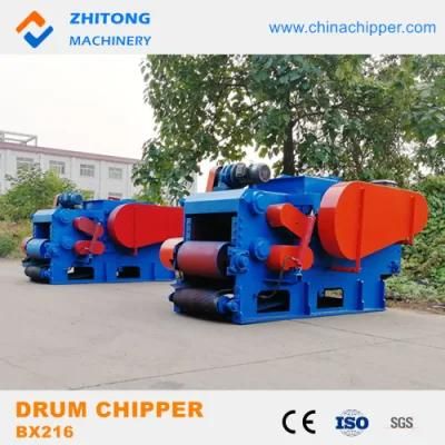 55kw Bx216 Wood Logs Drum Chipper with Low Price for Sale