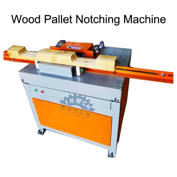 Wood Pallet Groove Machine Stringers Notcher Machine