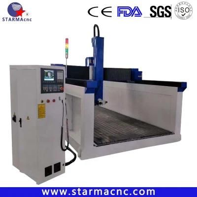 Real 4 Axis with 180 Degree Rotary Wood Foam CNC Router Machine