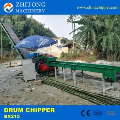 Bx215 Bamboo Chipper 5-8 Tons/H Drum Wood Chipper