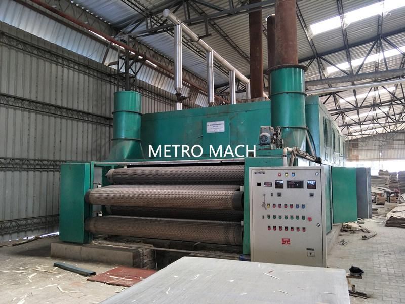 Plywood Veneer Dryer Mesh Belt Type Drying Machine