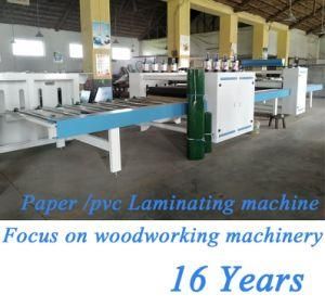 PVC Film Paper Laminating Machine MDF /Plywood /Foam Boards /WPC Boards