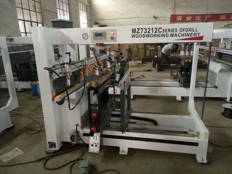 Three Rows Multi Spindles Wood Boring Drilling Machine for Woodworking