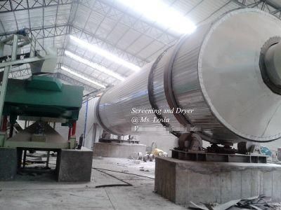 Particleboard Rotary Drum Dryer for Automatic Chipboard Production Line