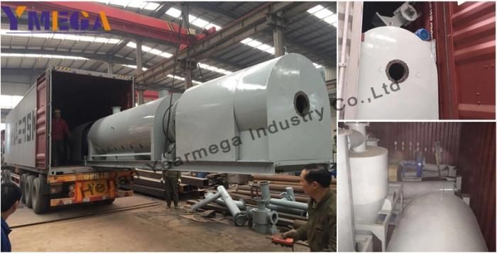 Automatically and Continuously Working Biomass Waste Charcoal Carbonization Furnace Machine