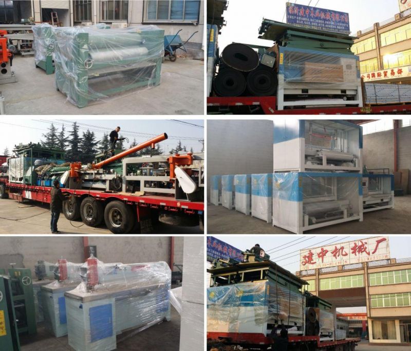 Linyi Woodworking Machine Factory Cold Press Machine with Semi Loader