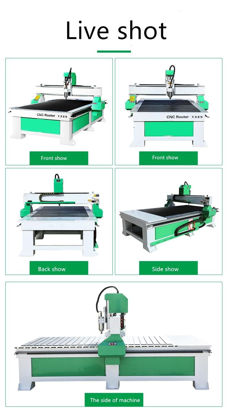 Ce FDA Woodworking Two Heads 1325 CNC Machine/Equipment Router 2030 for Wooden Door Furniture Making