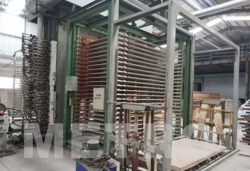 Melamine Laminate Paper Hot Press Machine for Plywood Working