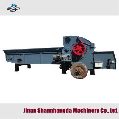 Shd Drum Tree Wood Cutting Wood Chipper Shredder Machine