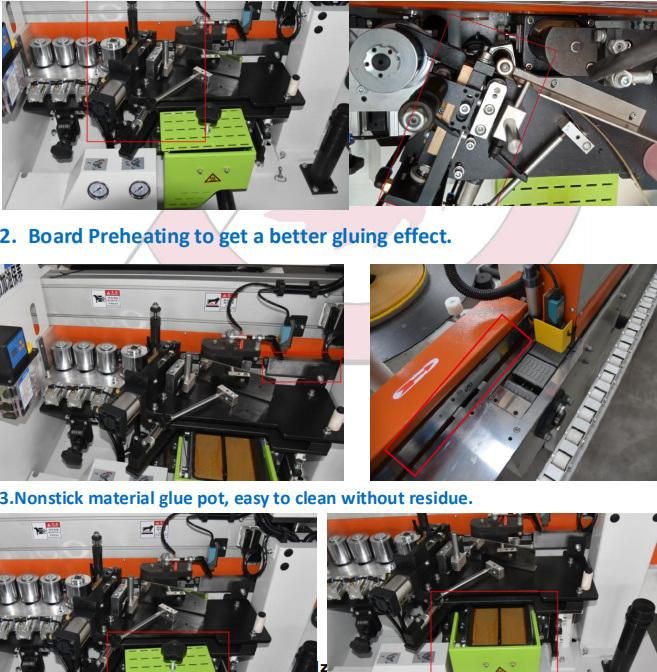 Fully Automatic Woodworking Edge Banding Machine for Cabinet Furniture Workshop