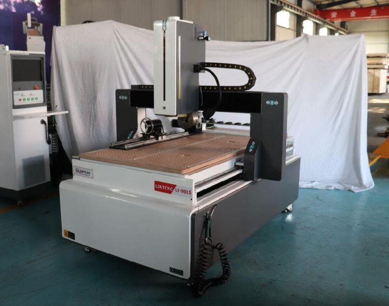 9012 9015 1212 4 Axis Full Automatic CNC Router for Solid Wood MDF Acrylic Plastic PCB