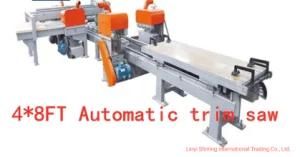 4*8 FT Plywood Machine Automatic Edge Trim Saw for Wood Panel