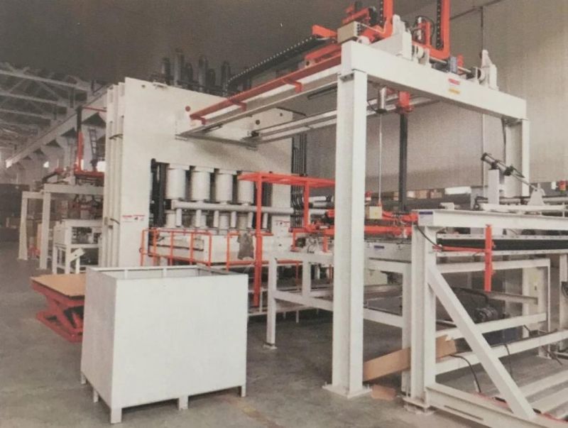 Plywood Making Veneer Multilayer Hot Press Machine