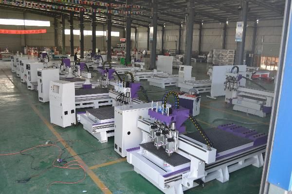 Customized Wood Working Cutting Machine CNC Router 4 Axis 1325 Milling Machine