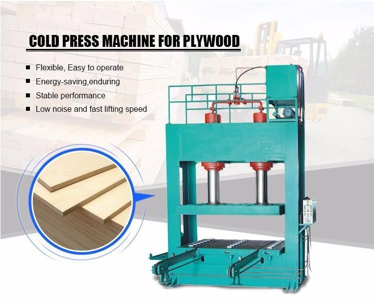 Competitive Price Woodworking Plywood Making Wood Veneer Cold Press Machine