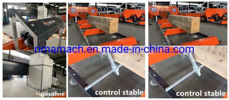 High Quality Automated Horizontal Band/Portable Saw Mobile Sawmill