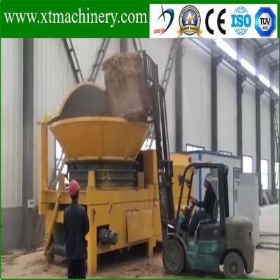 23ton Machine Weight, 20-25tph Capacity, 6PCS Blades Tree Root Cutter