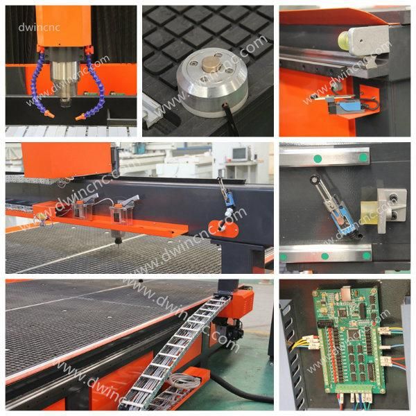 3kw Wood and Aluminum Carving Cutting CNC Woodworking Machine