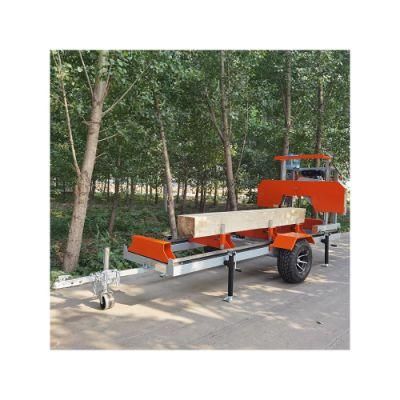 590mm Band Sawmill Full Automatic Woodworking Log Carriage Timber Cutting Sawmill Saw Machine