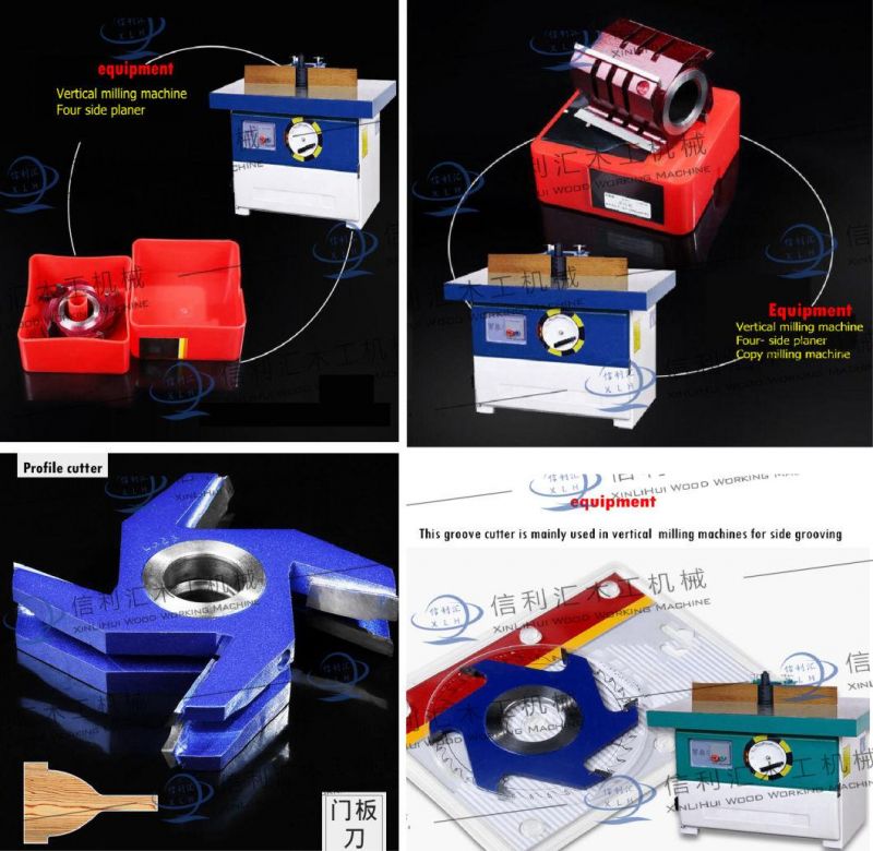 Profile Cutter for Door Frame Making Spindle Moulder Cutter 2 Pieces/Set with Tct Cutter Woodworking Tools