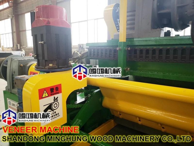 Forest Tree Machine for Peeling Wood Veneer