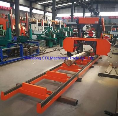 Good Performance Wood Log Band Saw Machine with Diesel Engine