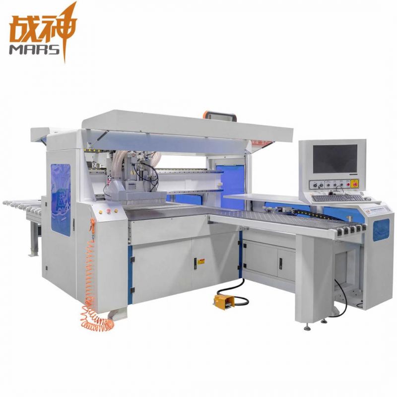Newest Five-Sided Holes Punching CNC Drilling Machine Processing by Scanning The Code