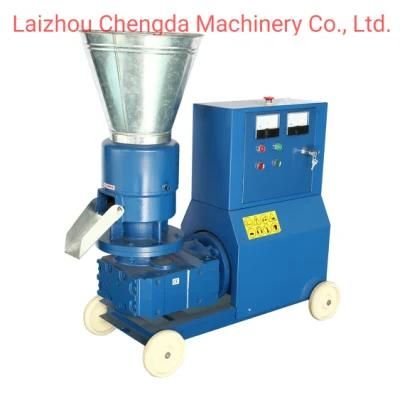 Family Use Flat Die Wood Pellet Making Machine