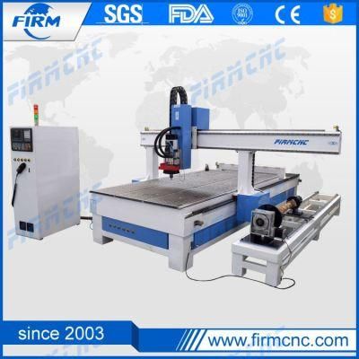 1530 3D 4 Axis CNC Router Wood Carving Cutting for Foam, Boat, Face, Body Model