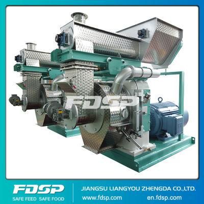 1tph Bamboo Powder Granulator Ring Die Wood Pellet Machine