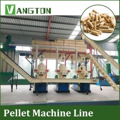 Mobile Wood Sawdust Biomass Rice Husk Straw Alfalfa Pellet Plant