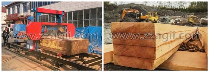 Automatic Precision Slice Horizontal Bandsaw Timber Band Sawmill for Sale