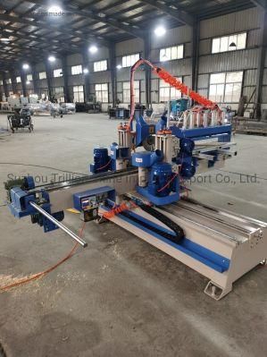 High Precision Chevron Floor Making Machine/Herringbone Chevron Parquet Floor Double End Tenoner