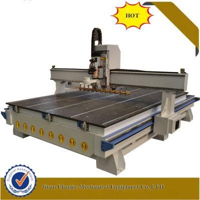 Ck1325 Atc 8 Bits Wood Acrylic MDF CNC Router for Furniture Producing