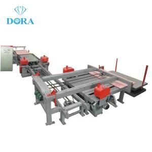 Size Adjustable Automatic Edge Trimming Saw for Plywood Production Line