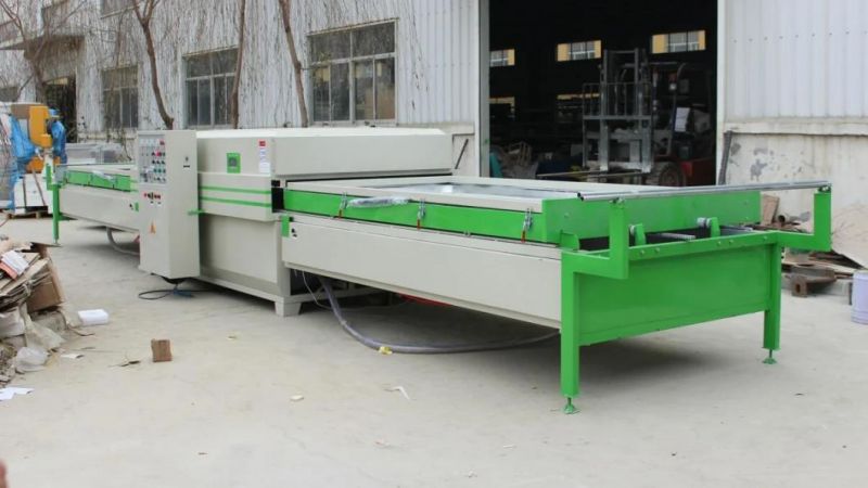 Full Automation Double Seat Vacuum Membrane Hot Press Machine with PVC to Wooden Door