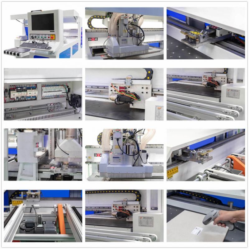Gn1200h Horizontal Drilling with Ce Approved Acrylic Board CNC Machine for Wood Panels
